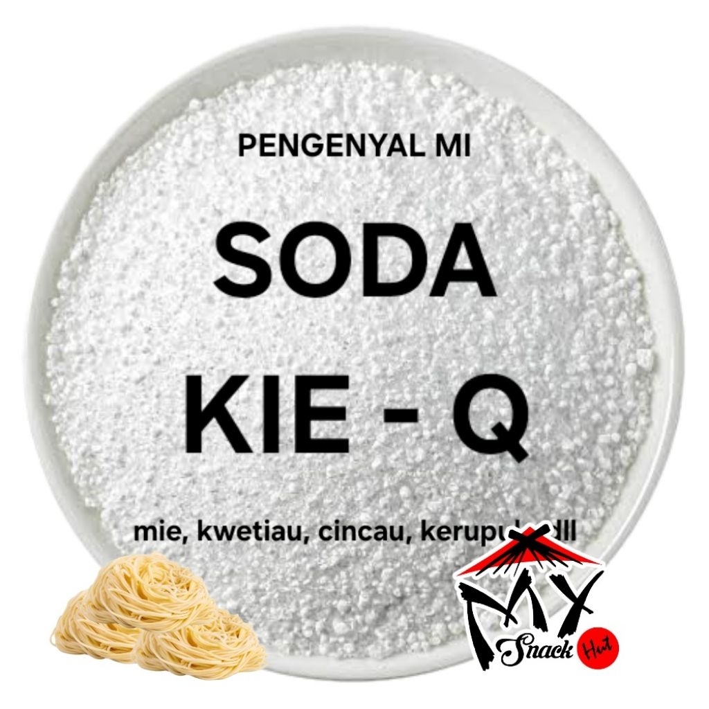 SODA KIE 50GR FOOD GRADE KHI Q KI KIH PENGENYAL MI MIE KWETIAU BASAH CINCAU JANGGELAN KERUPUK HALAL