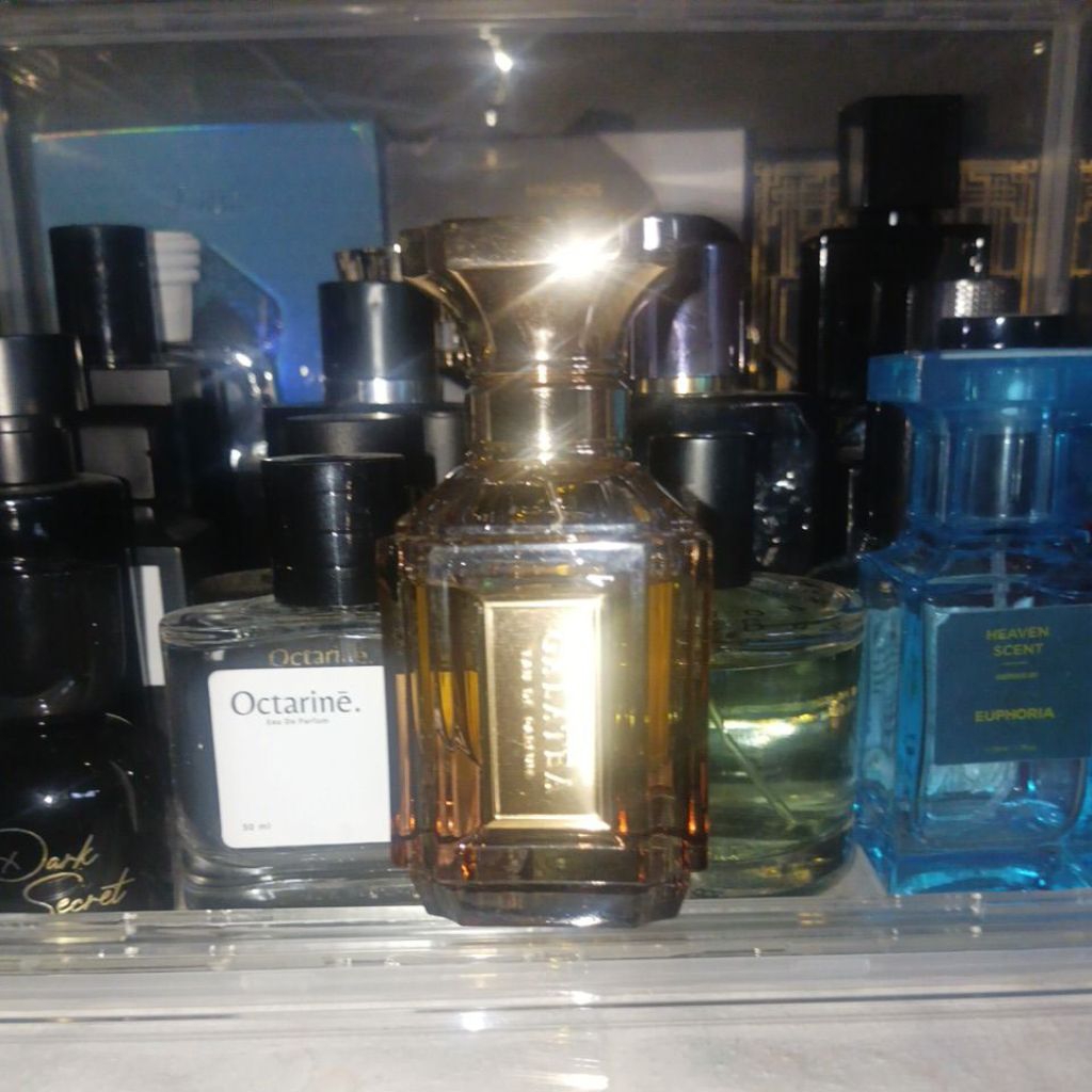 preloved & botol kosong velixir galatea35 with box