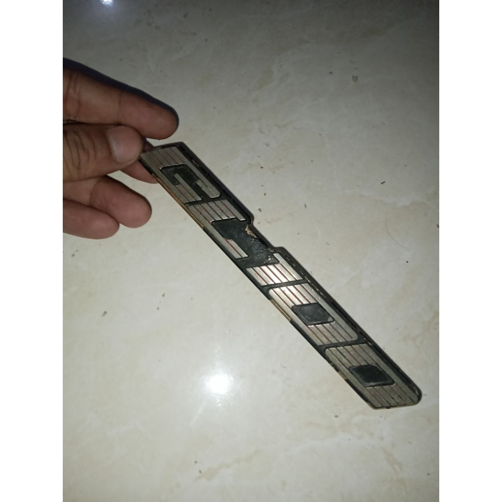 emblem kempol tepong dop aki sebiji honda gl gl100 original