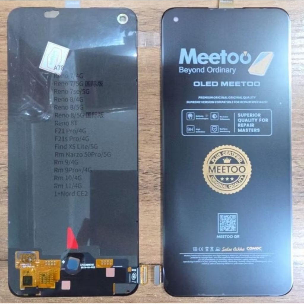 LCD FULLSET OPPO RENO 7 4G/5G/RENO 8 4G/RENO 8T FINGERPRINT DIJAMIN BISA ORI OLED