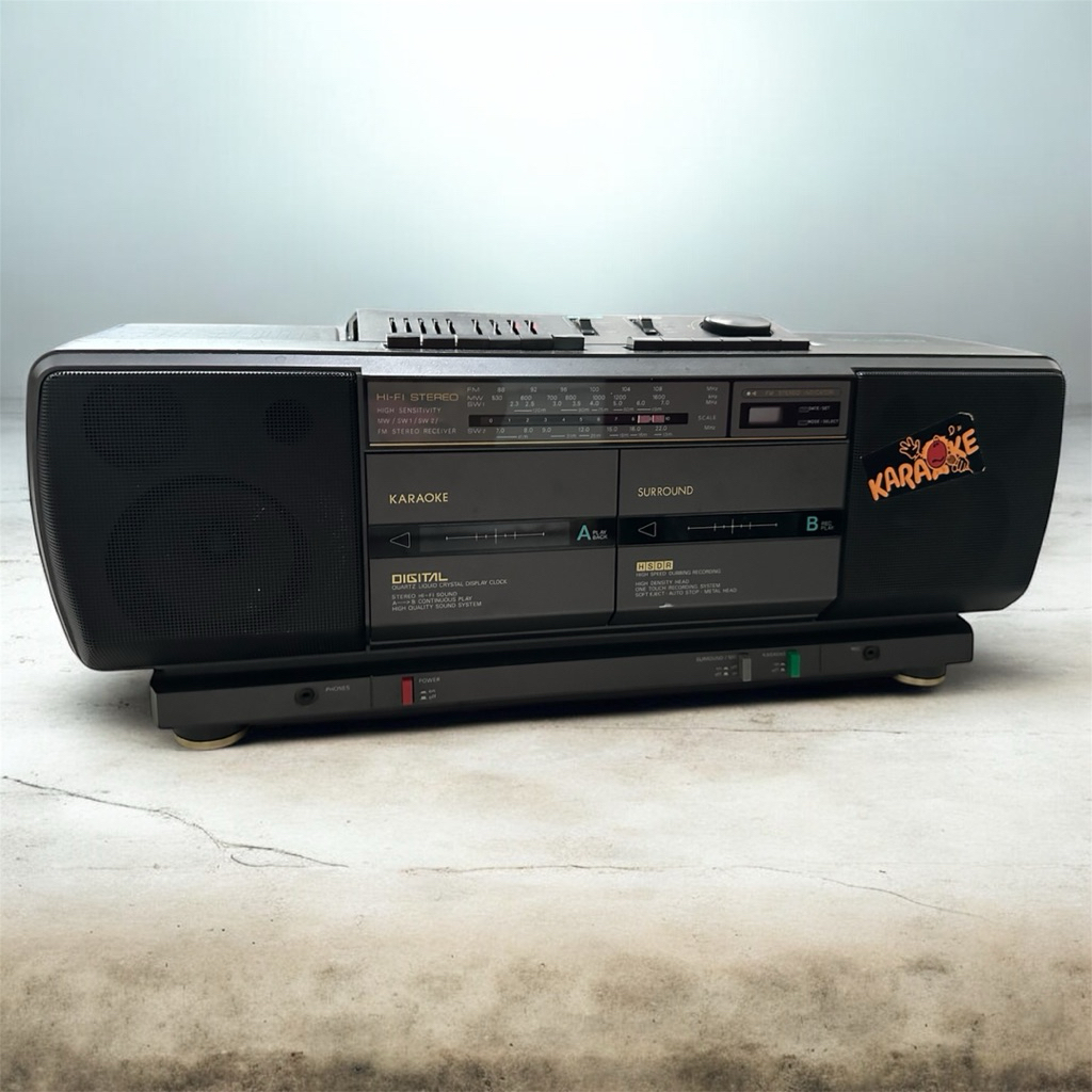 POLYTRON Grand Combo Radio Tape Hi-fi Stereo Jadul Vintage Koleksi Pribadi