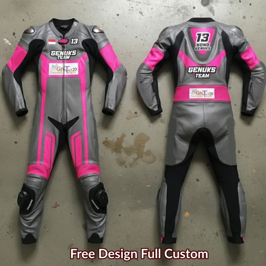 (TIDAK COD) WEARPACK ROADRACE DRAG RACE SUPERMOTO ANAK DAN DEWASA CUSTOM GAMBAR BEBAS BALAP MOTOR we