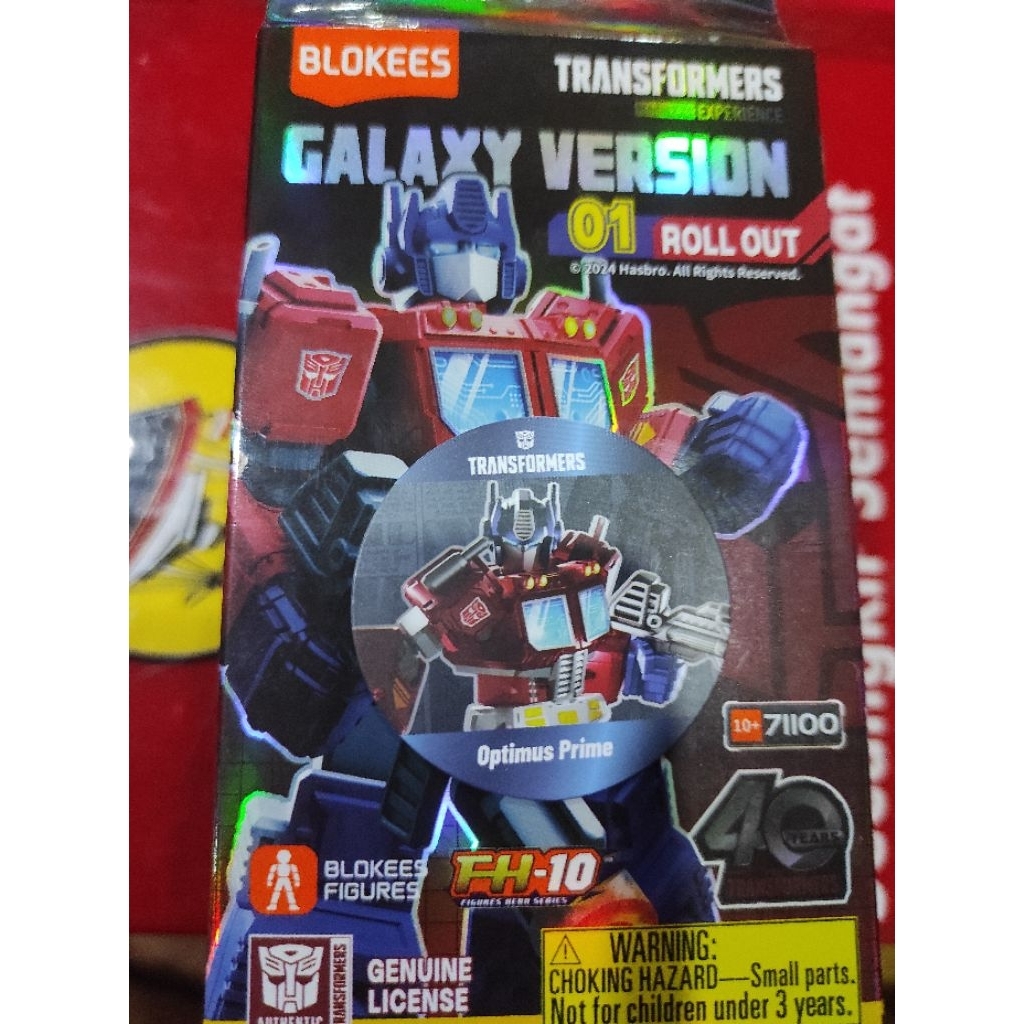 Blokees galaxy version 01 - Optimus prime secret