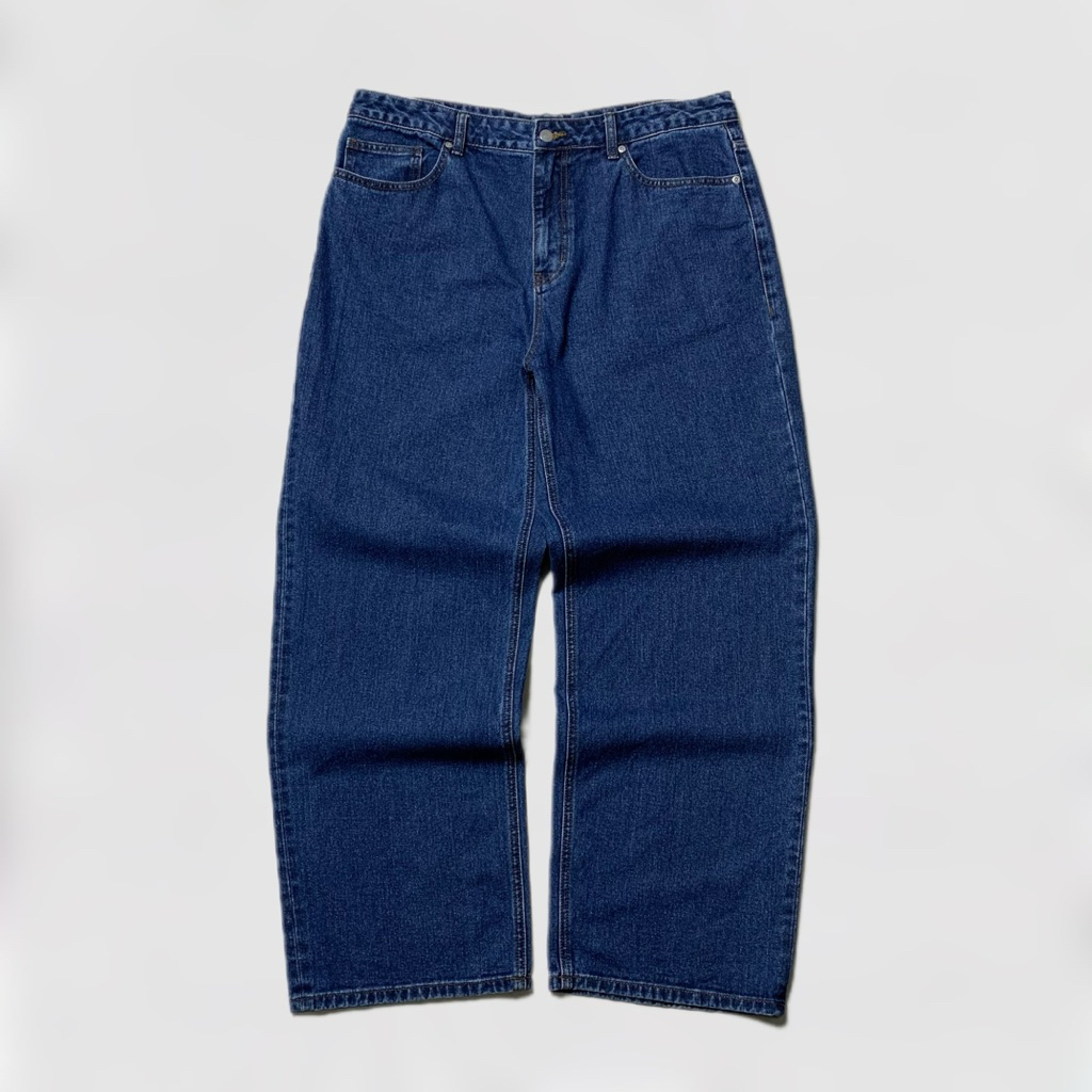 Musinsa Blue Jeans Baggy Fit