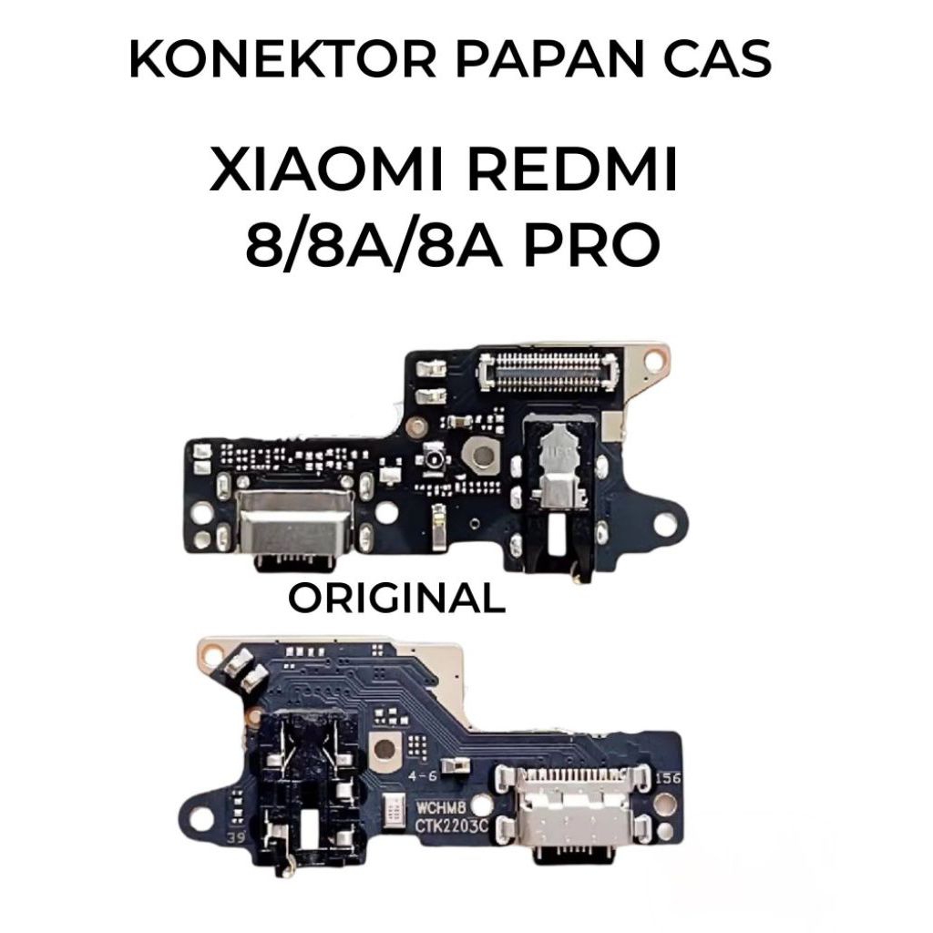 FLEKSIBEL CHARGER CAS PAPAN CAS KONEKTOR HP XIOMI REDMI 8 REDMI 8A REDMI 8 PRO) + IC ORIGINAL