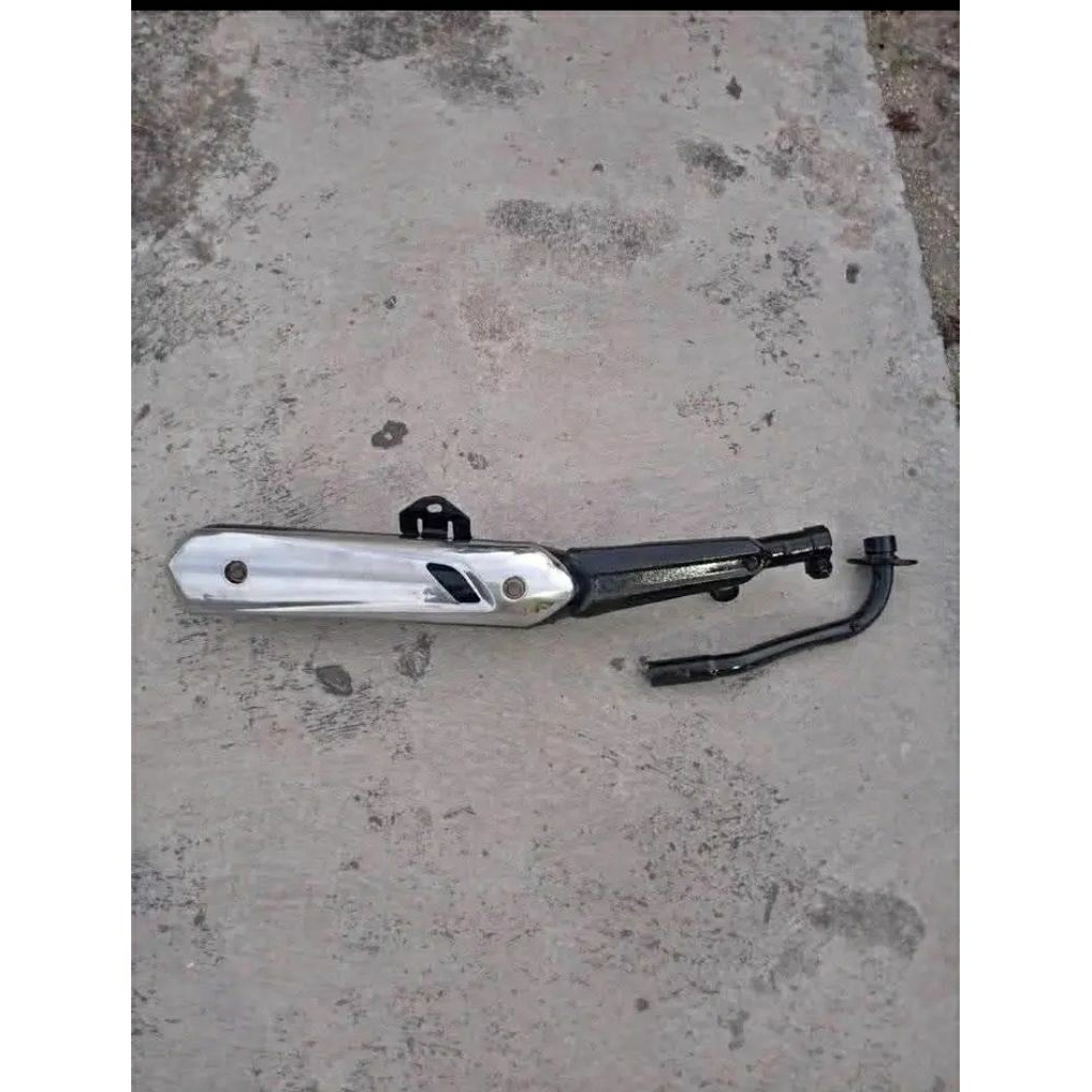 knalpot ori standar Yamaha Vega ZR PNP Vega new seken original copotan motor
