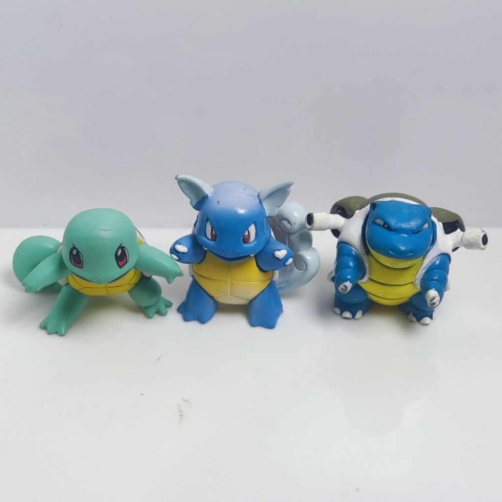 Figure Pokemon Tomy Squirtle set