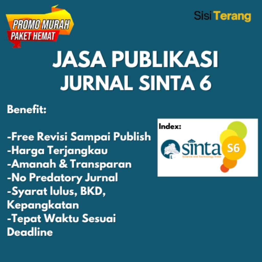 Jasa Publikasi Jurnal SINTA 6