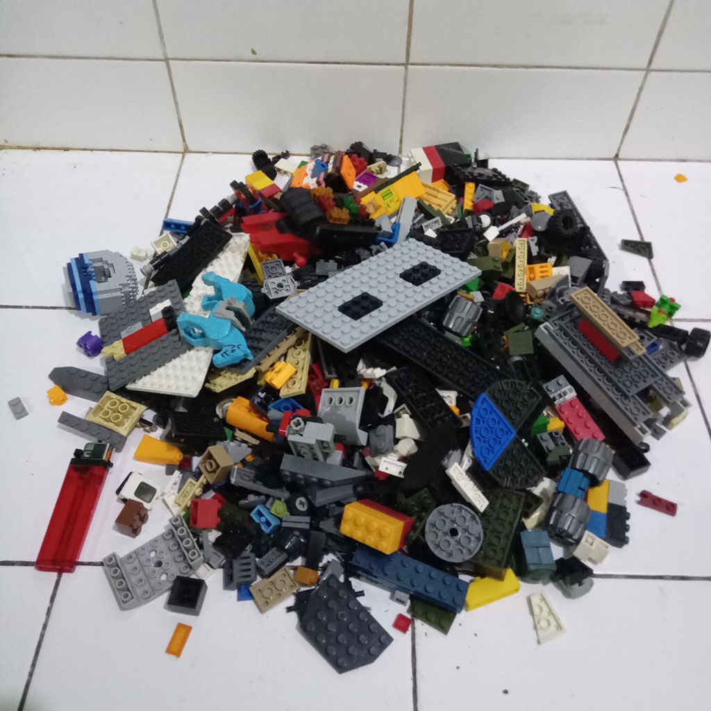mainan balok lego curah 1,3kg kw