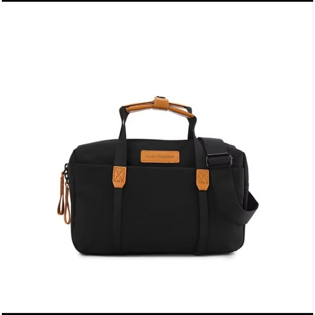 Tas Pria Hush Puppies Scott Crossbody Bag in Black