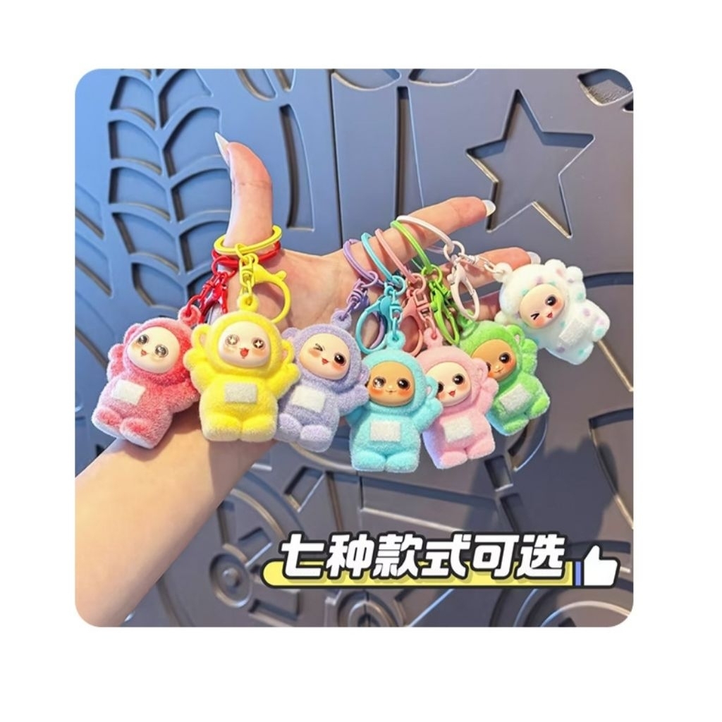 HappyToy - READY Gantungan Kunci Teletubbies Keychain Teletubbies Bagcharm Lucu