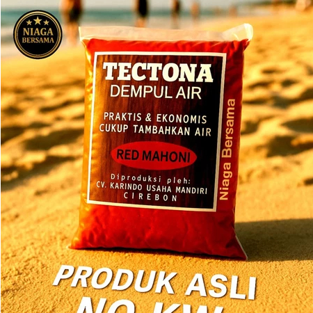 Dempul Air Kayu Jati Mahoni 1 Kg Waterbase Siap Pakai