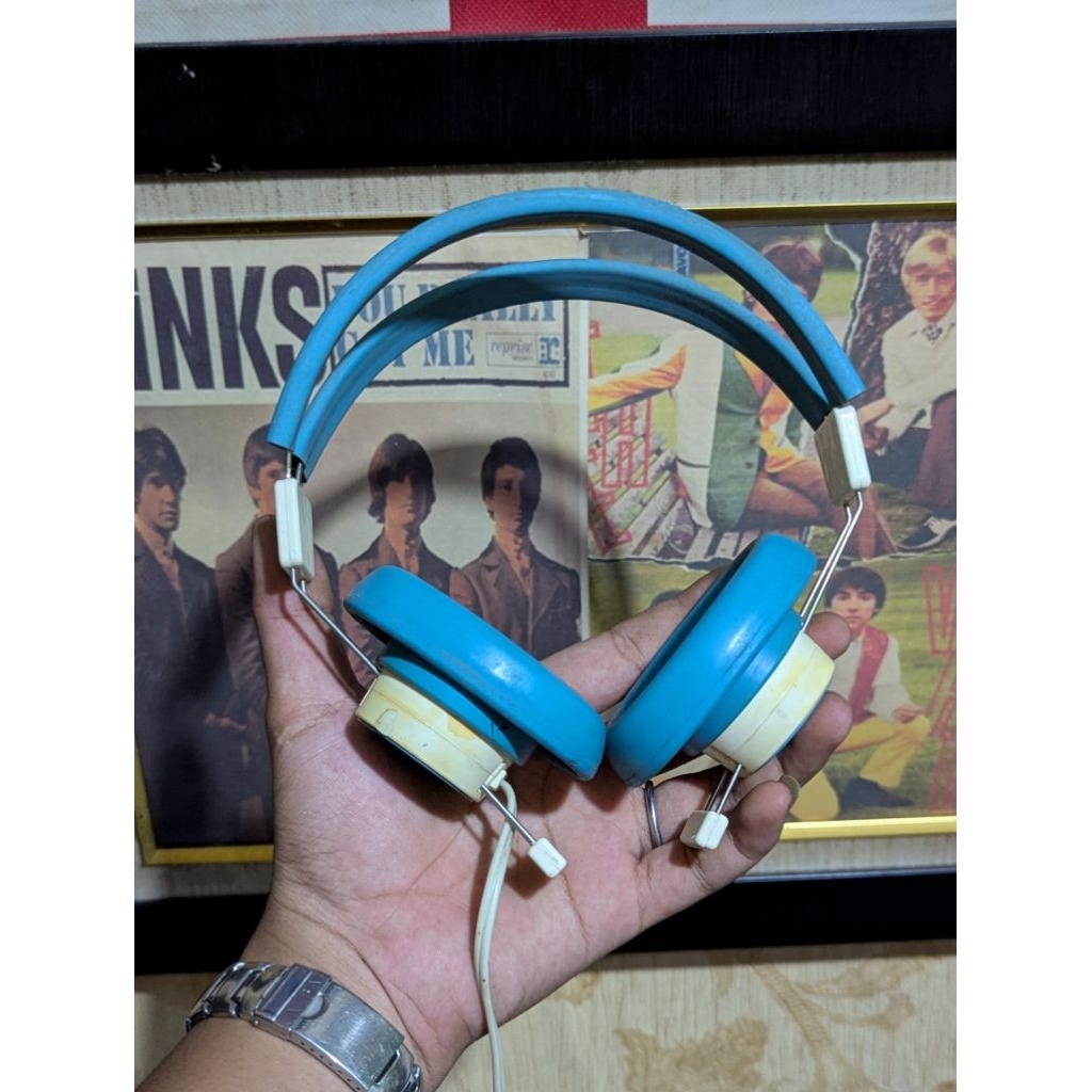 Headphone Headphones Vintage Retro Jadul From TELEX