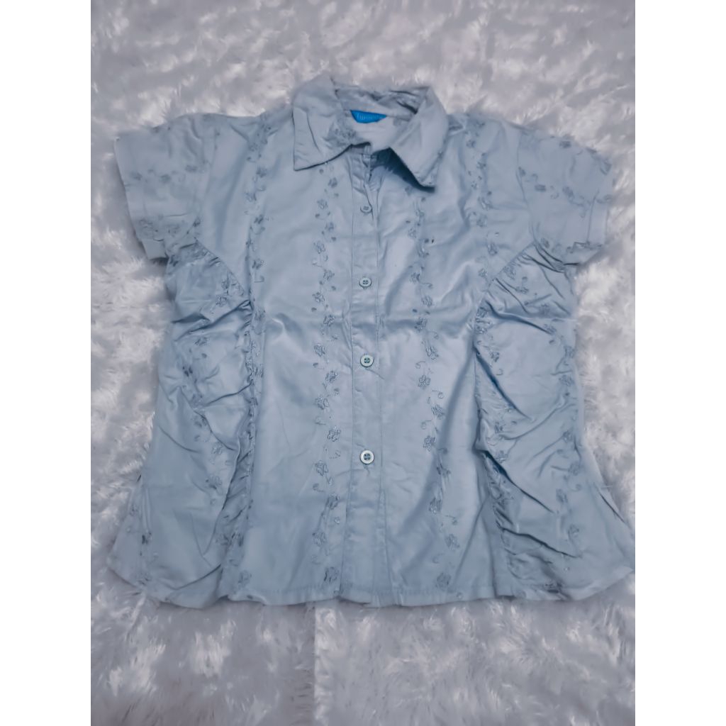 Kemeja Biru Muda Twinkle