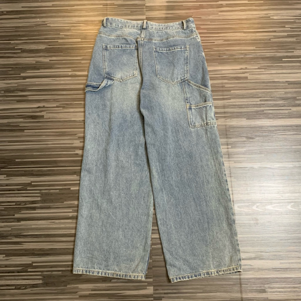 celana panjang denim pants carpenter jeans baggy kiimuir second original