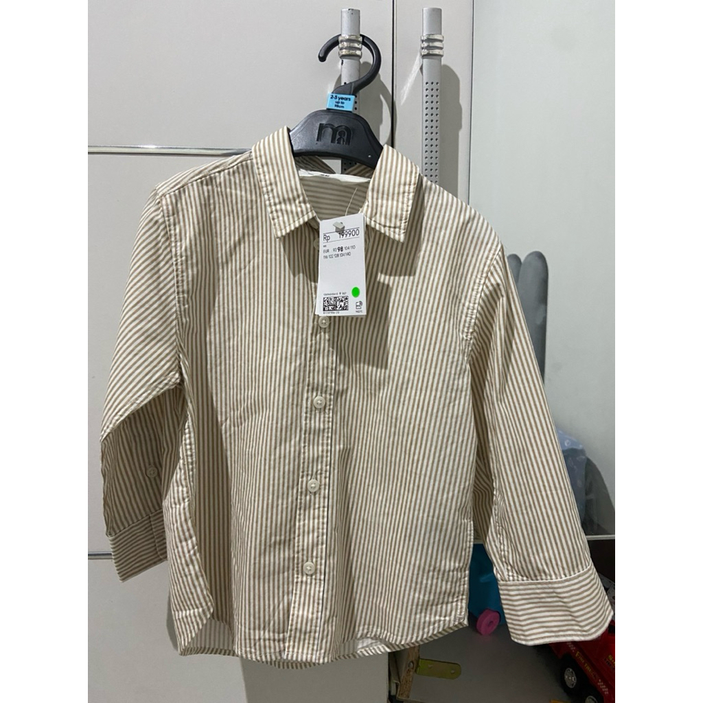 Kemeja Salur Hnm Anak laki-laki
