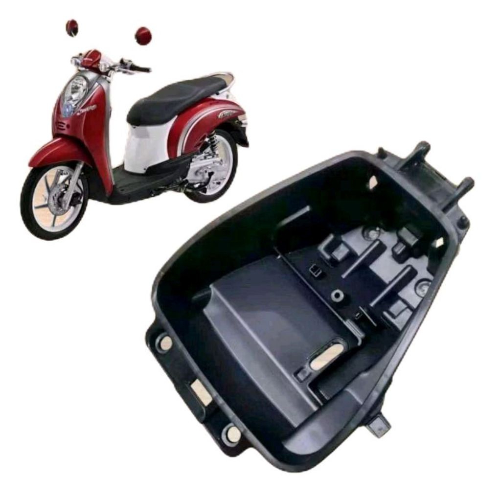 Bok bagasi bok aki scoopy lama/scoopy karbu