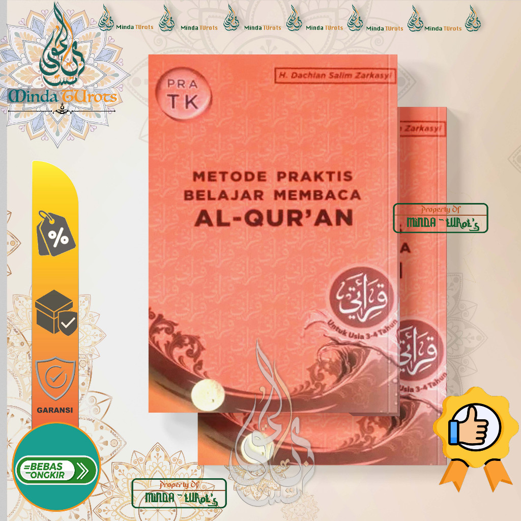 QIROATI Metode Praktis Belajar Al Quran Edisi ( PRA TK SD/MI Usia Anak -Anak)