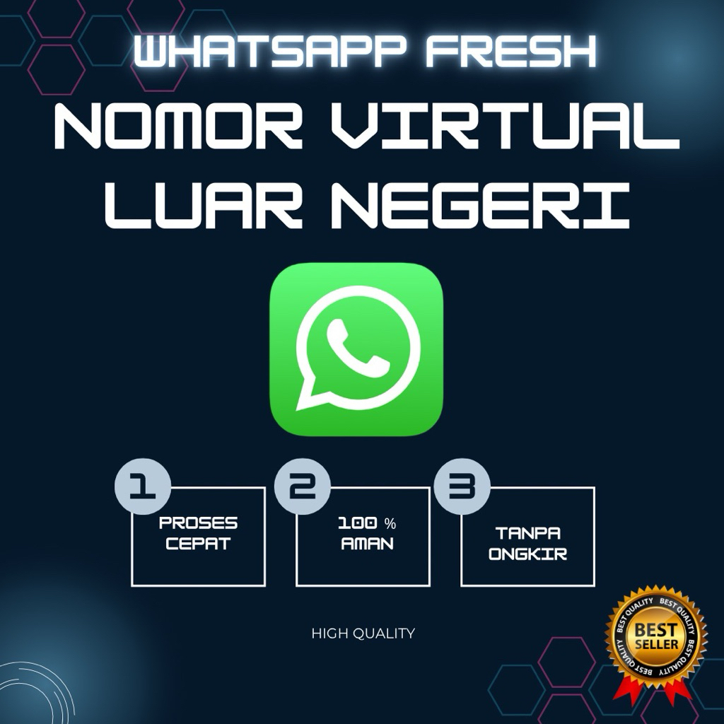 Buat Nomor WhatsApp Fresh Luar Negeri Lifetime No Log Out negara random