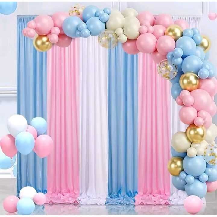 backdrop tinggi 450cm background latar belakang tirai banner begron dekorasi pesta sku48