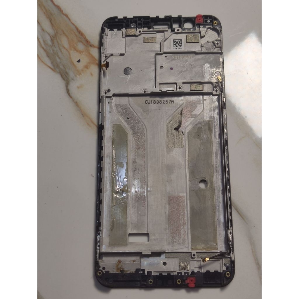 FRAME TATAKAN LCD ASUS MAX PRO M1 PINGGIRAN UTUH BEKAS COPOTAN