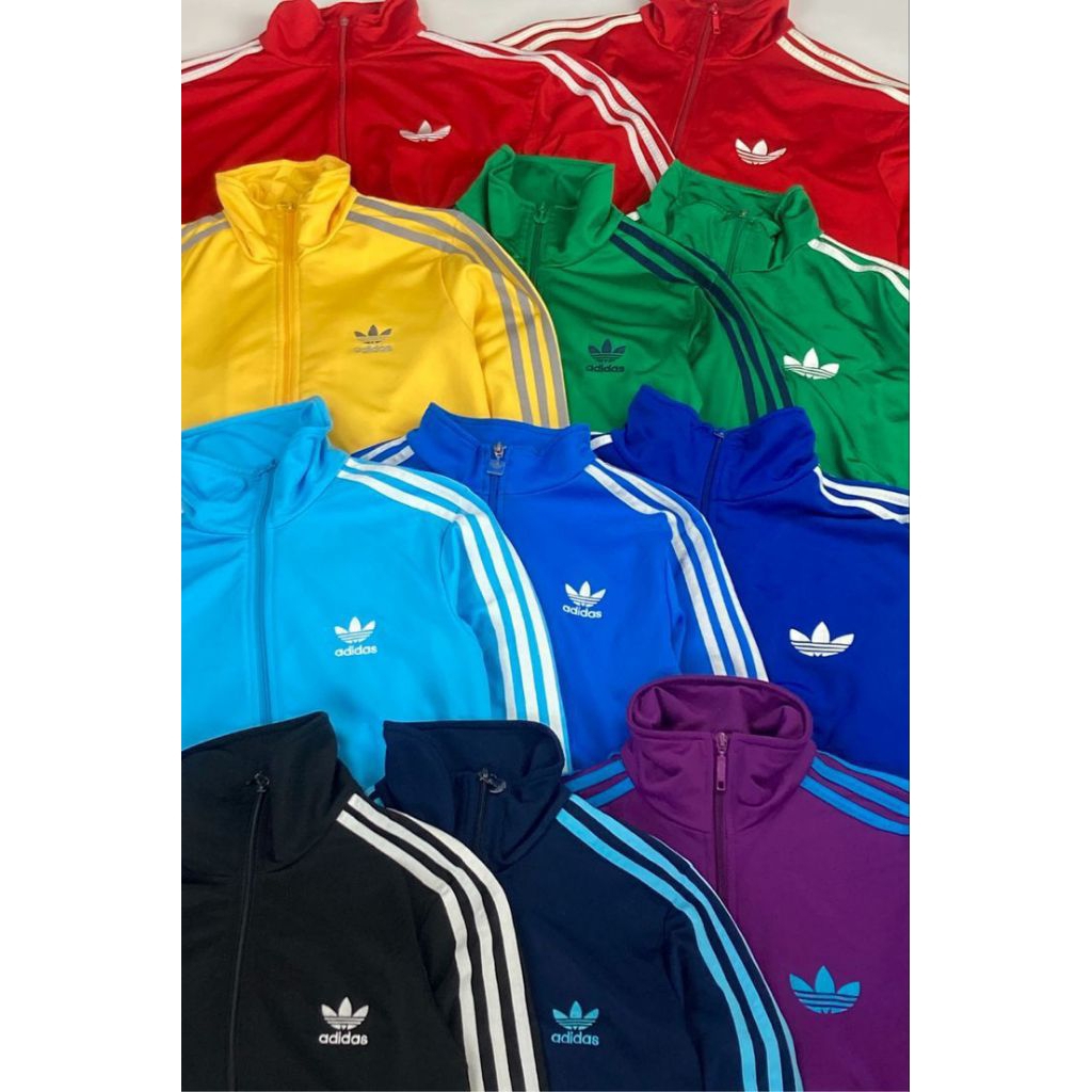 tracktop Adidas Firebird europ Beckenbauer pakaian pribadi preloved second