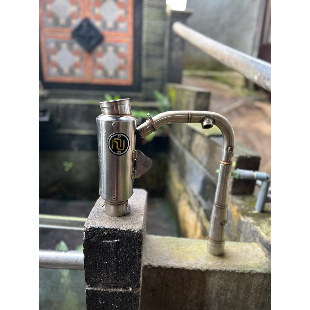 KNALPOT PEKAJAMAN INLET 50 VESPA MATIC SPRINT PRIMAVERA