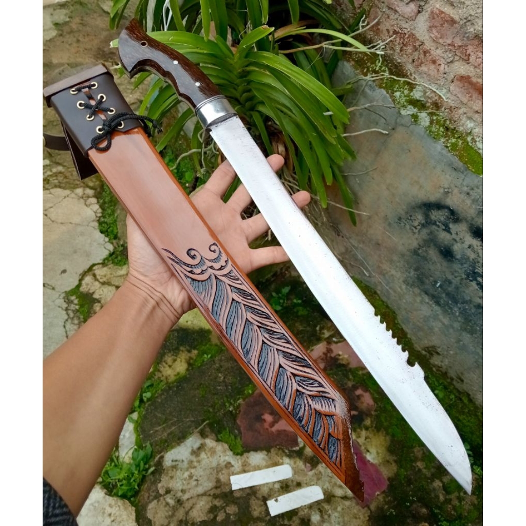 perkakas baja dural sangket (mandau40cm)