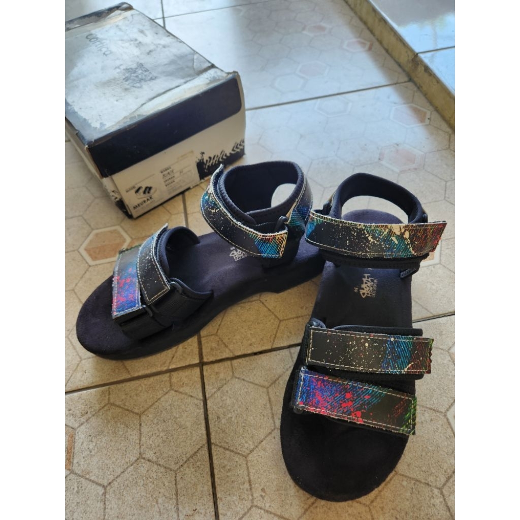 Preloved Cortica 39 Meurak X Never Too Lavish Sepatu Sandal Wanita