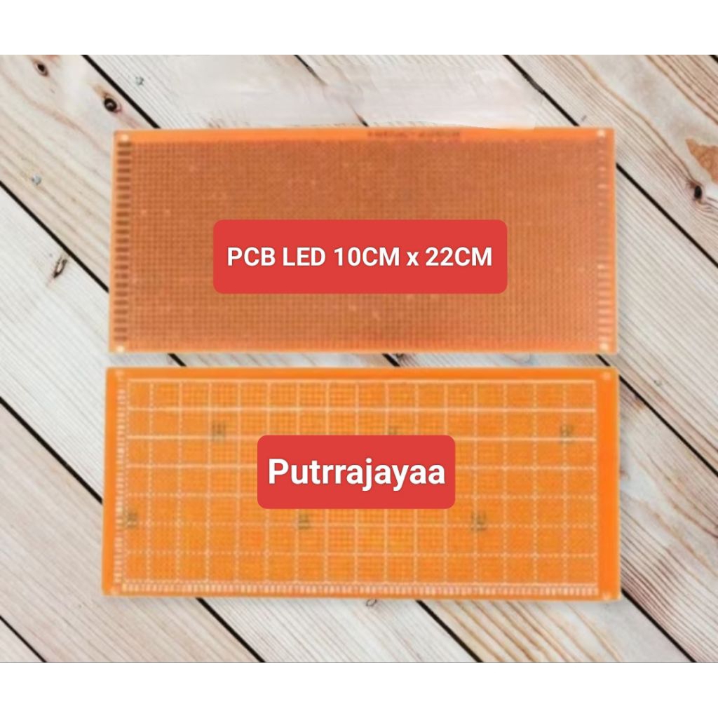 PCB 10 x 22 cm Pcb Led Pcb Bolong / Pcb 10x22 cm Pcb Led Pcb ic