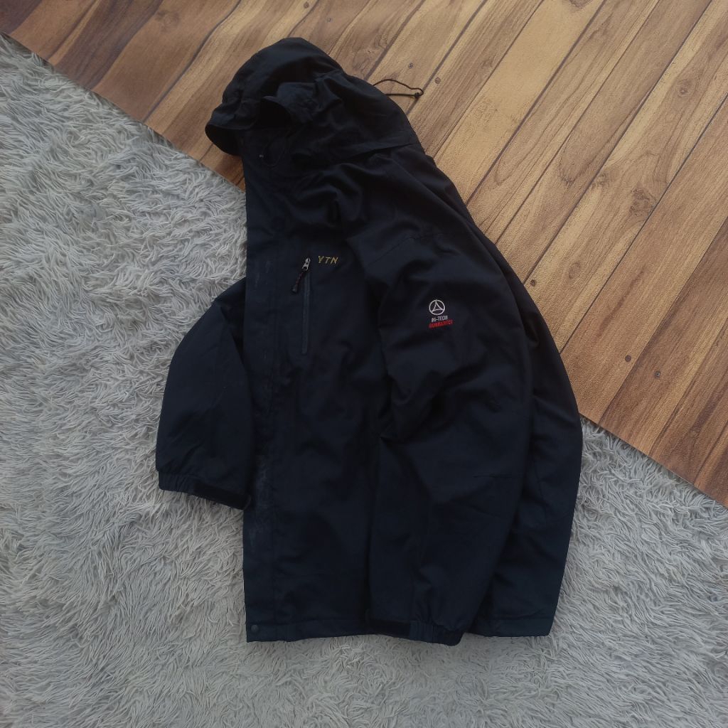 Jaket Outdoor Lecaf XTL Hi-Tech Shell Gorpcore Waterreppelent NOT running sports windbreaker lightwe