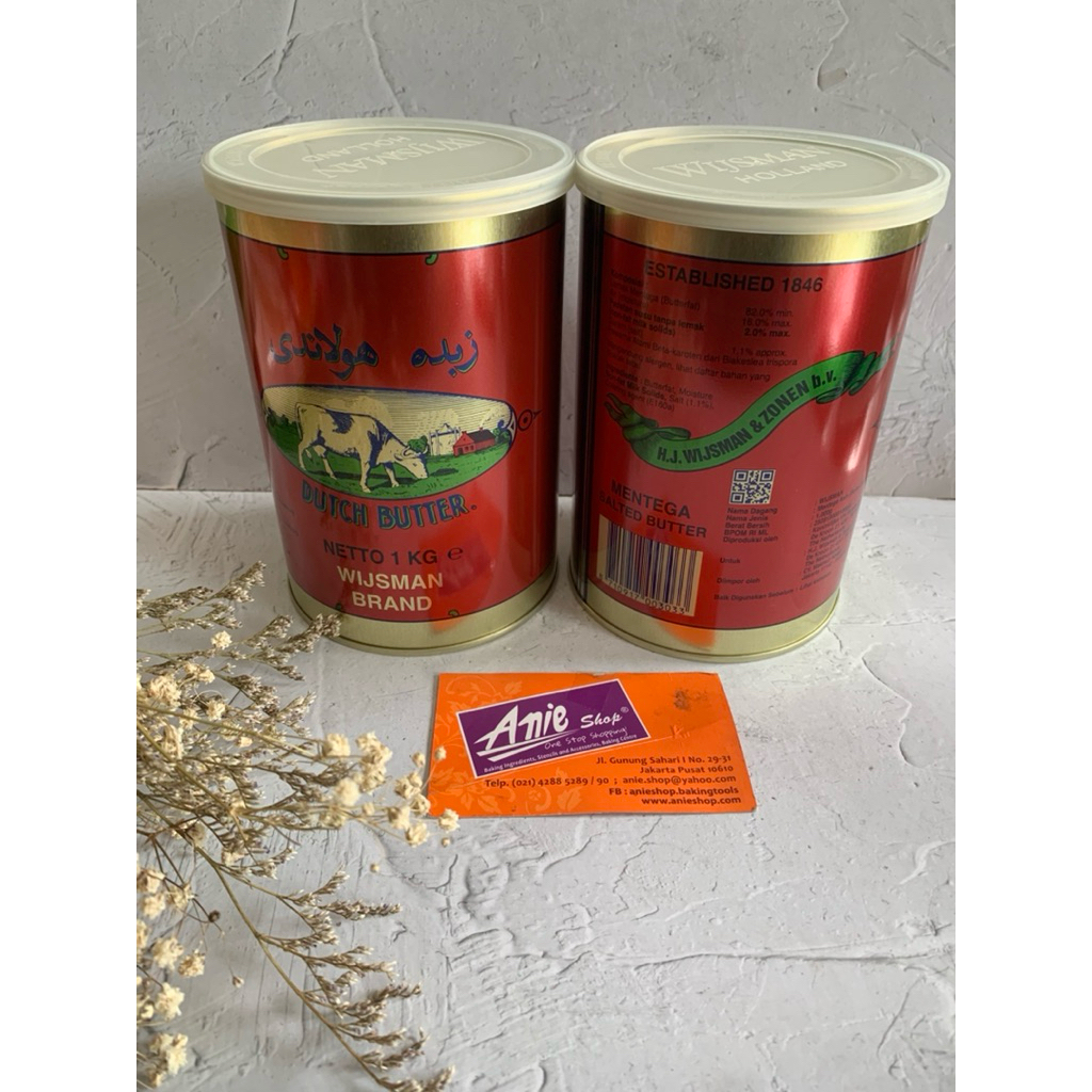 wijman butter/mentega wisman 500gr, 1kg dan 2kg