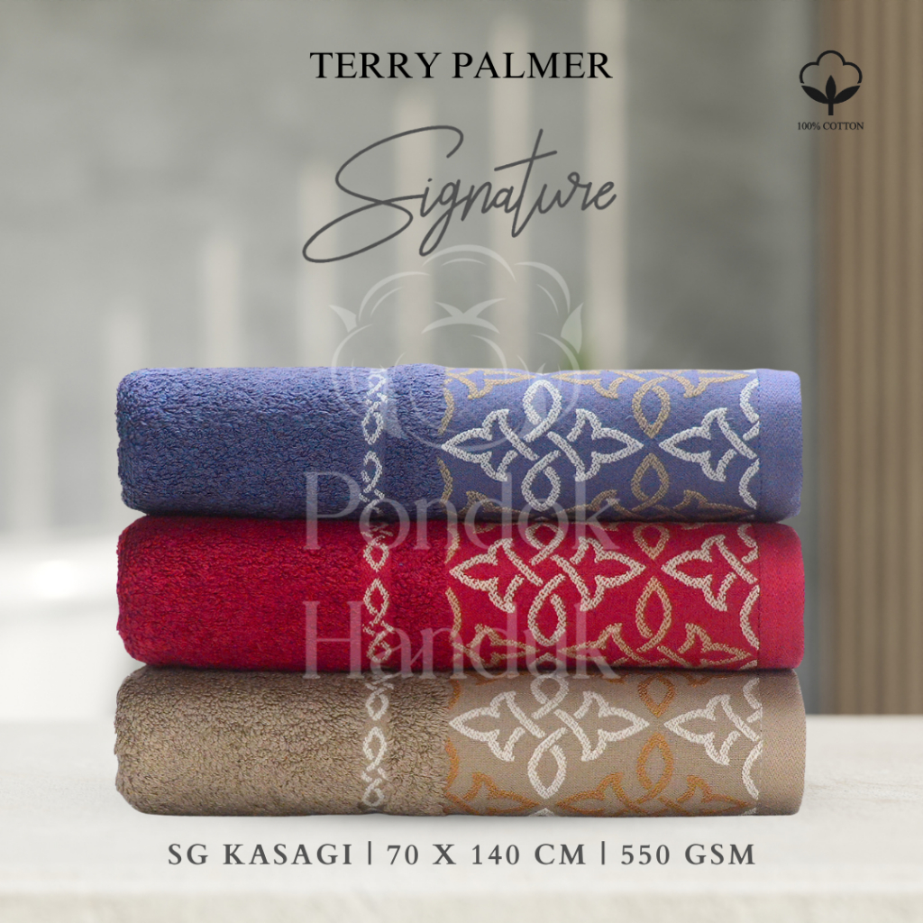 Handuk Mandi Signature Kasagi by Terry Palmer 70 x 140