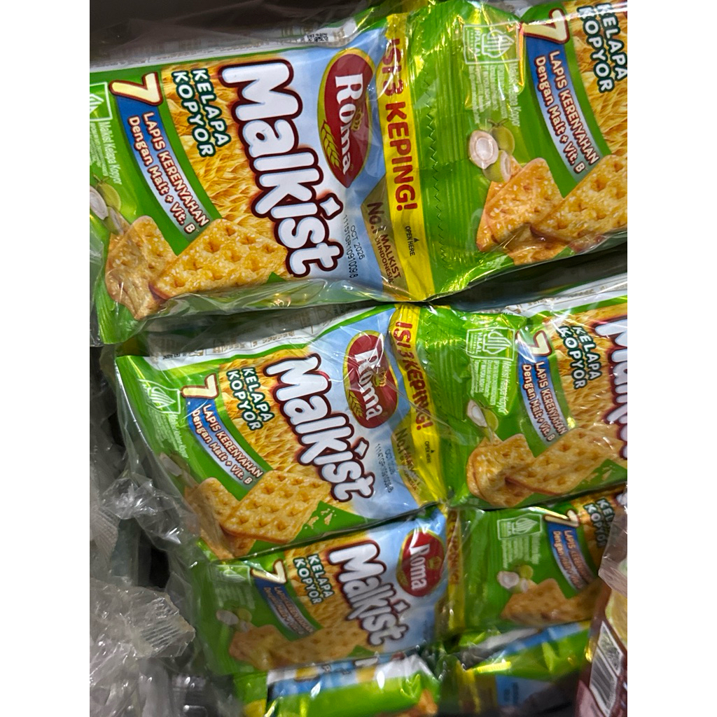 Roma Malkist Kelapa Kopyor Renceng