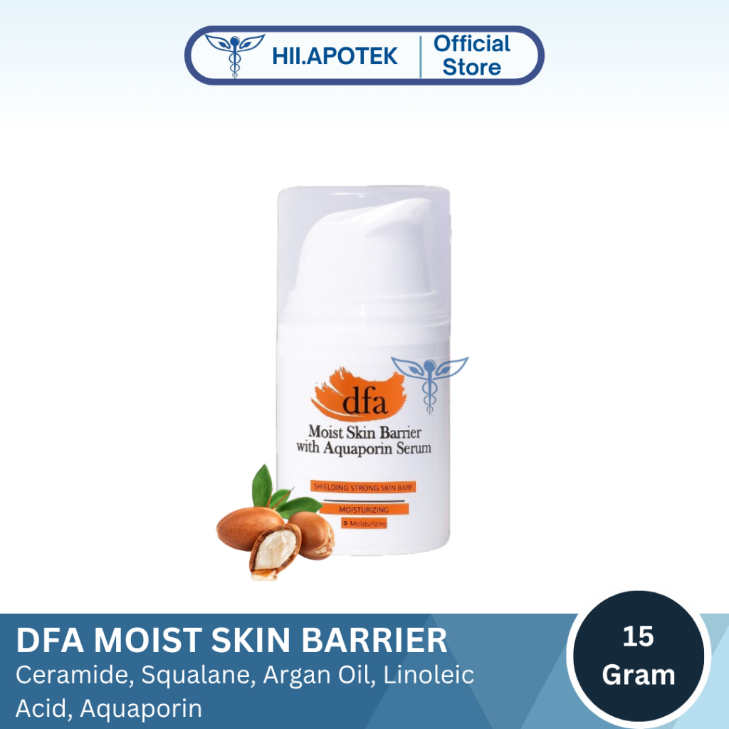 DFA Moist Skin Barrier Aquaporin Serum 15g - Melembabkan dan Merawat Kulit Wajah
