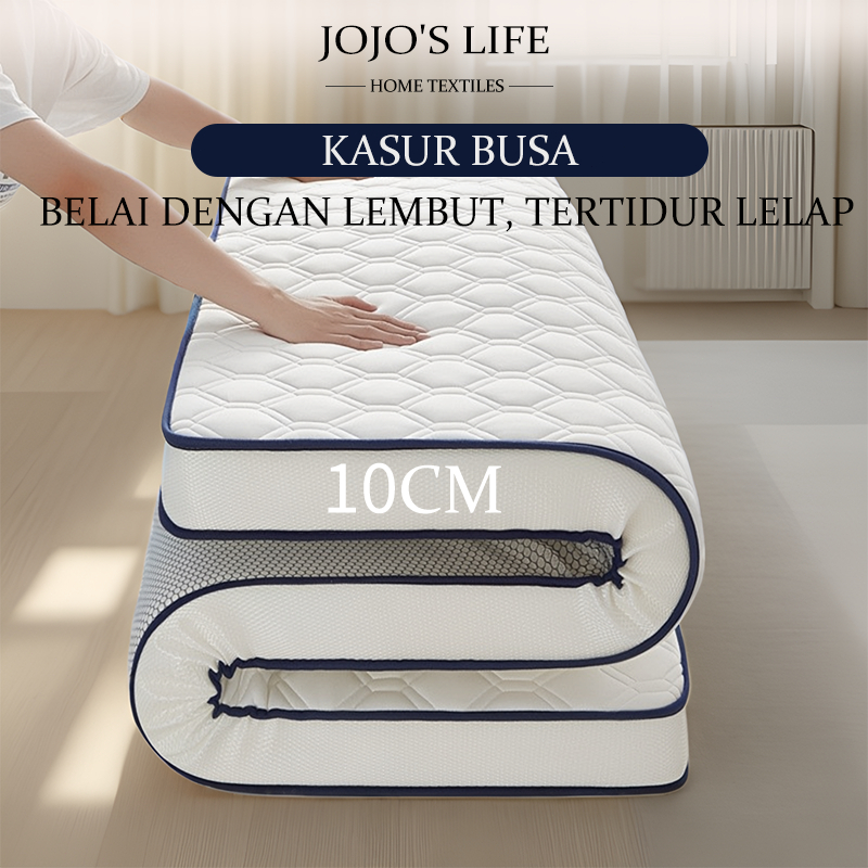 [PROMO] KASUR LATEX + MEMORY FOAM 10CM PREMIUM - NYAMAN BANGET, ANTI PEGAL, UK.90/120/160/180x200