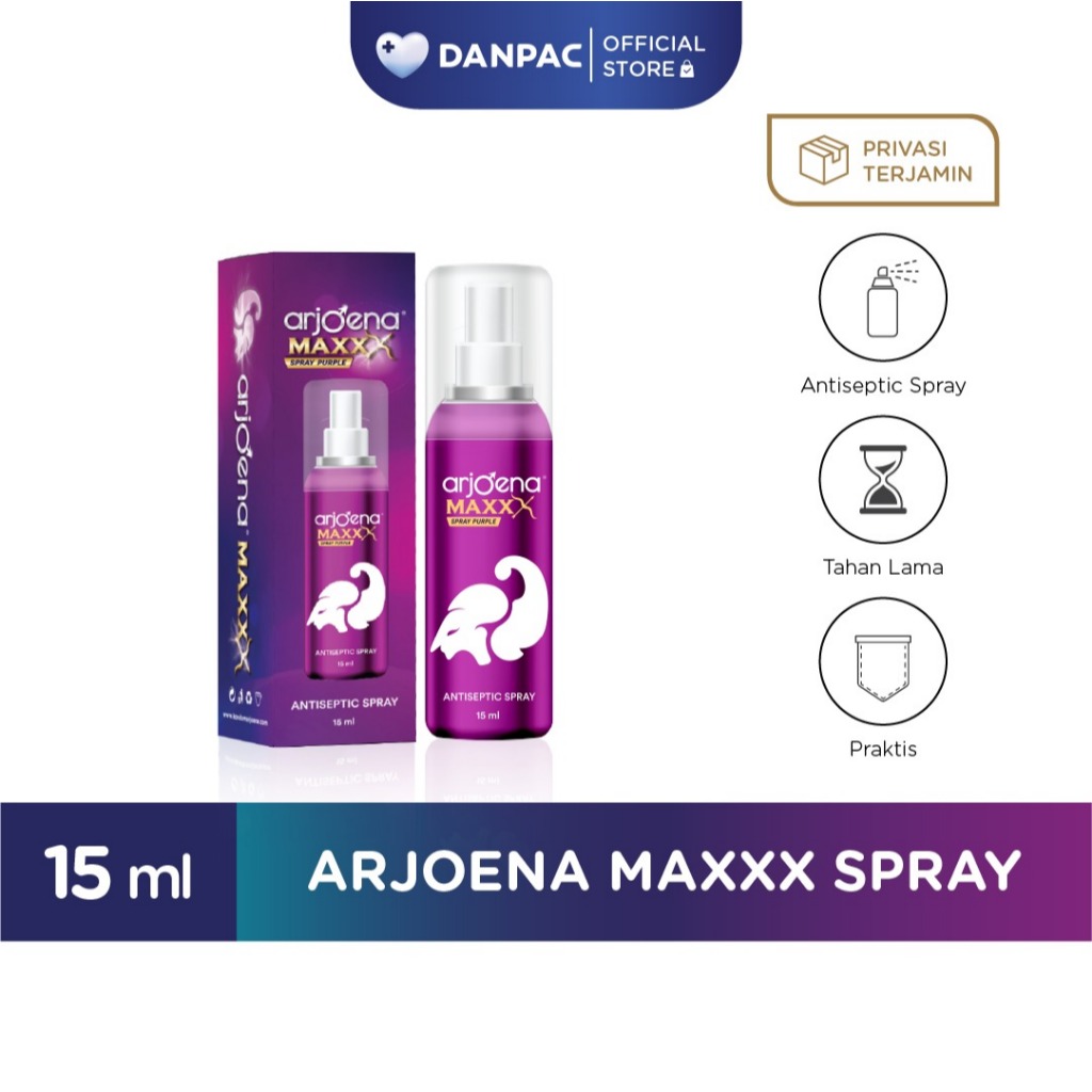 Arjoena Maxxx Spray isi 15 ml / Magic Spray Tahan Lama