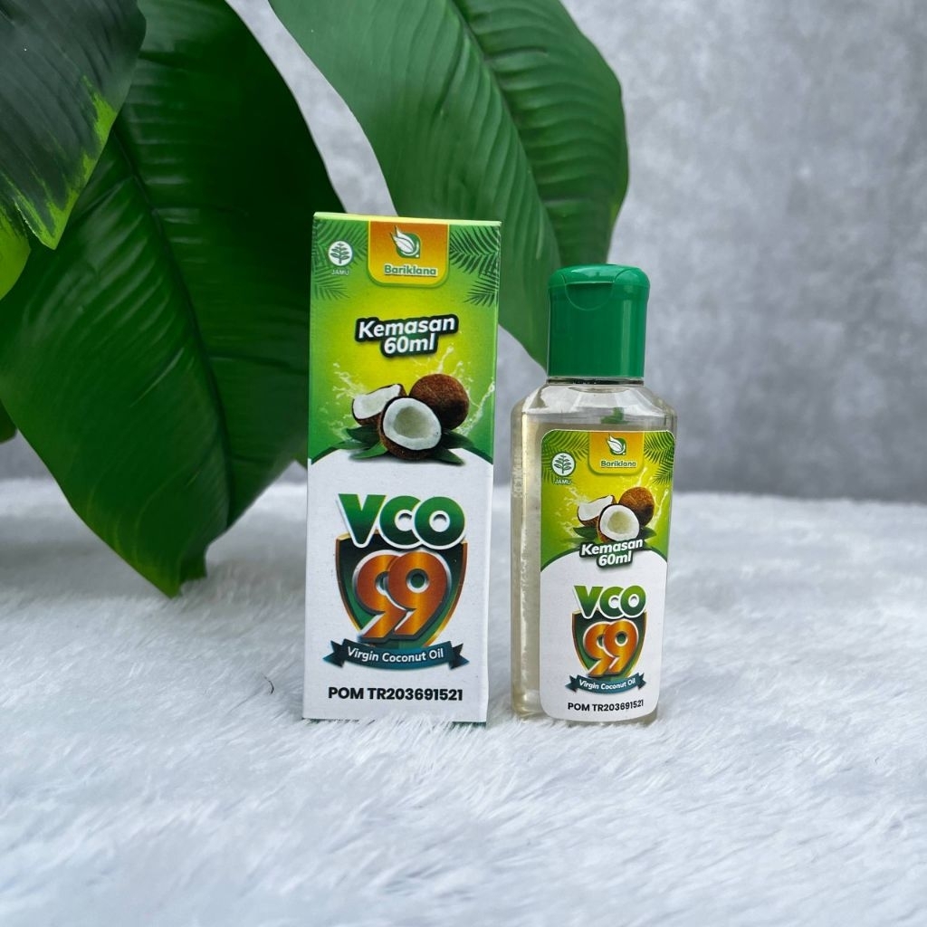 VCO 99 Bariklana | VCO Minya kelapa | VCO original | VCO Bariklana | VCO 60 ml