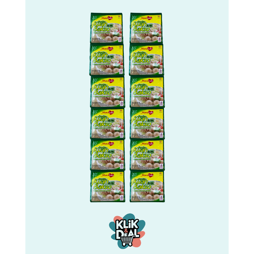 Bumbu kuah bakso mama suka - bumbu kuah bakso instan renceng 12pcs