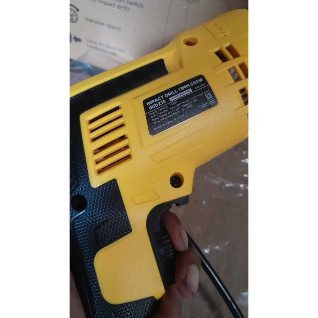*KRISBOW* BOR IMPACT DRILL 13 MM IRIDZ13