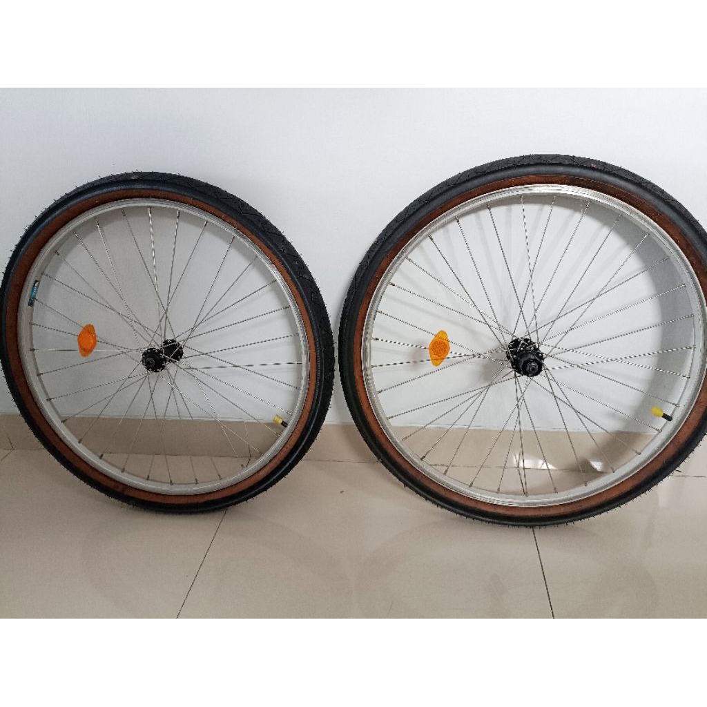 Wheelset 26 inch V Brake Lepasan Polygon Premier 2.0