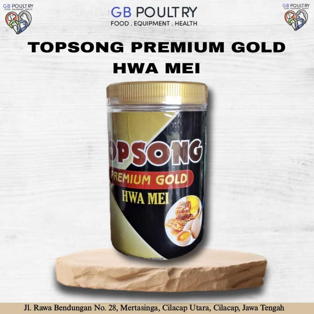 TOPSONG TOP SONG PREMIUM GOLD HWAMEI VOER MAKANAN BURUNG HWAMEI WAMBI MURAI KACER ANIS