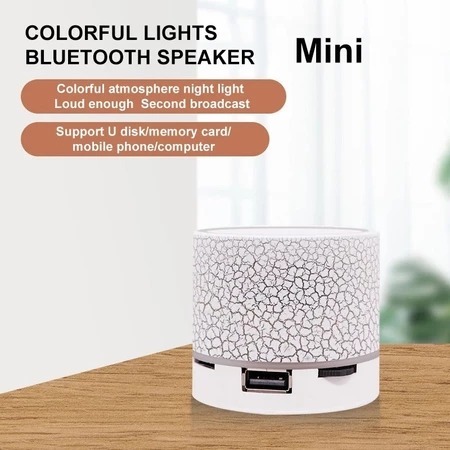 Speaker bluetooth retak lampu speaker bluetooth mini speaker wireless bluetooth