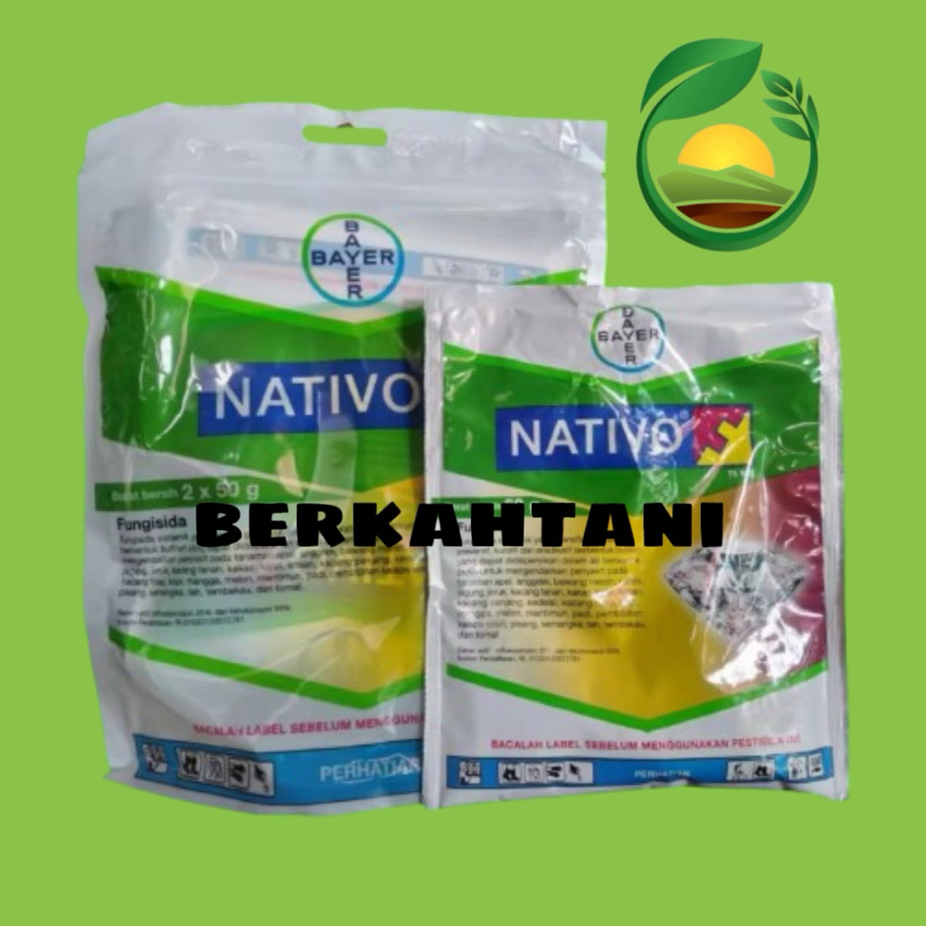 Fungisida Nativo 75WG 50Gram Bahan Aktif - Trifloksistrobin 25% & Tebukonazol 50% Bayer