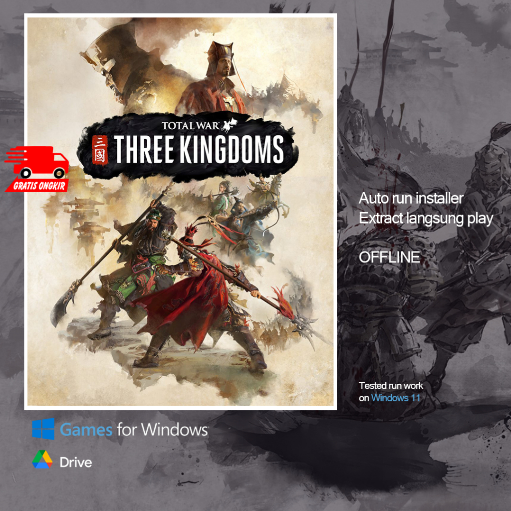 Total War Three Kingdoms - Game PC Action Strategy
