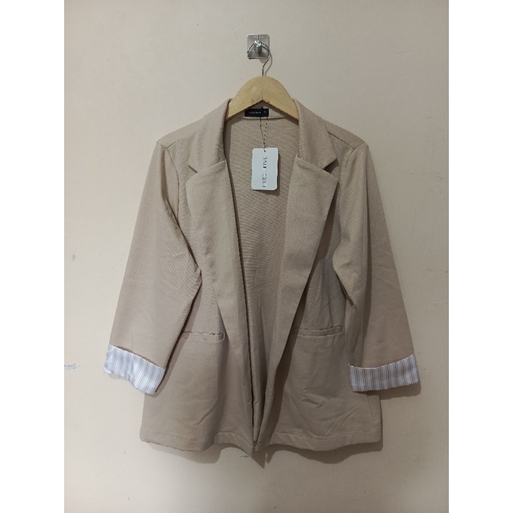 EXECUTIVE BLAZER WANITA LENGAN PANJANG BAHAN KAOS SPANDEK ORIGINAL