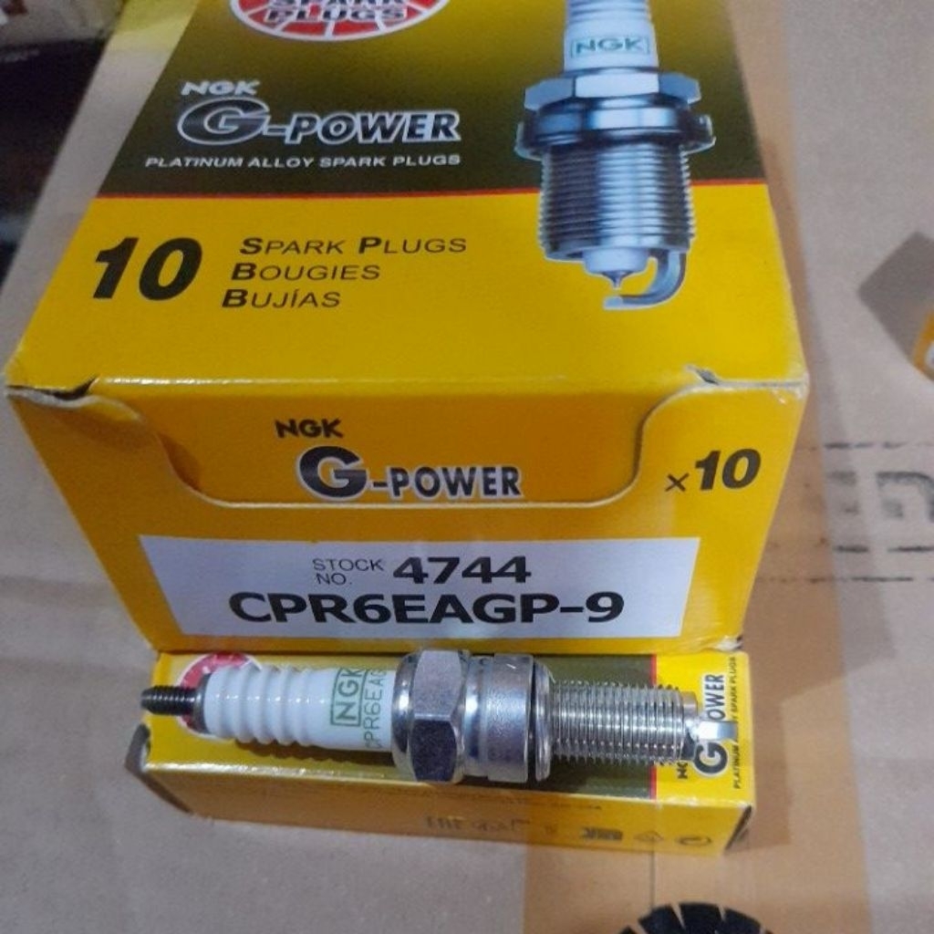 Busi racing NGK G-POWER CPR6EAGP-9 Karisma Supra125 Revoabs Blade