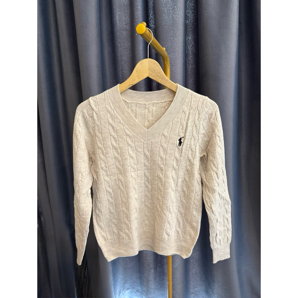 Sweater Polo Knit Sweater Knit Polo Import CHN