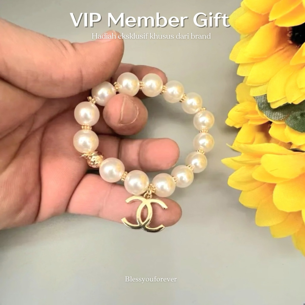 Gelang Mutiara Original VIP Member Gift