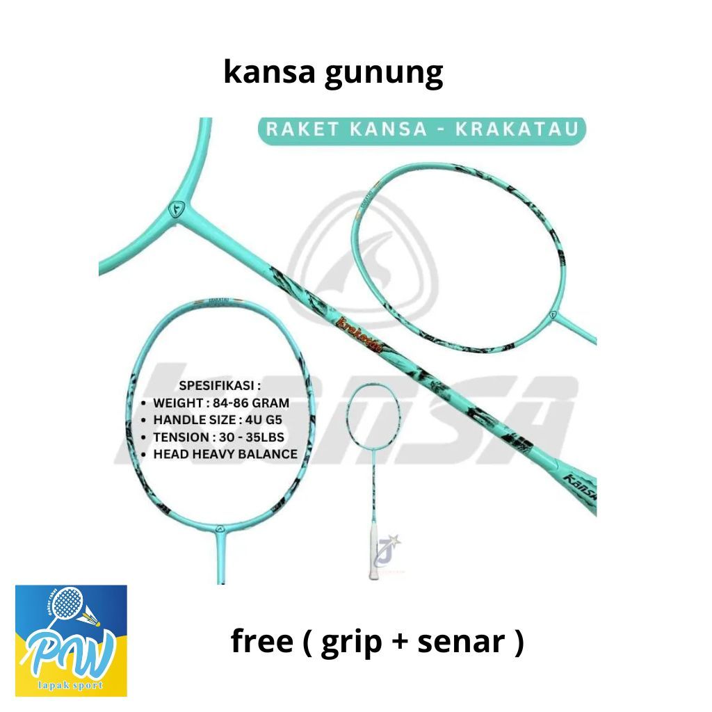 Raket Kansa Series Gunung  raket badminton